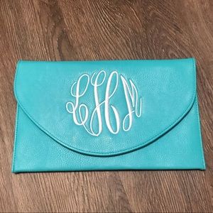 Monogrammed wristlet🎀